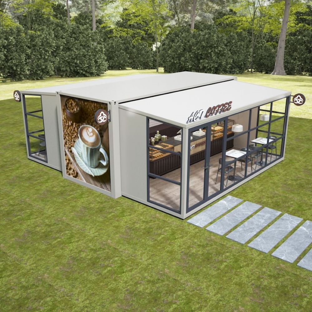 Expandable Coffee Container Shop