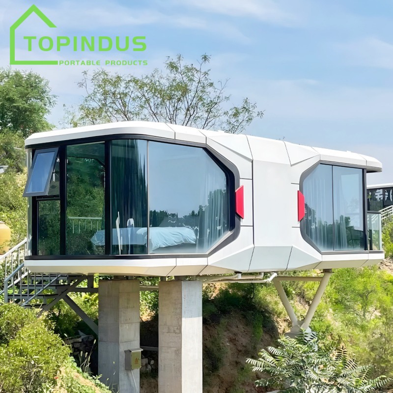 Space Capsule House With Strong Design Aesthetics And Functional Value