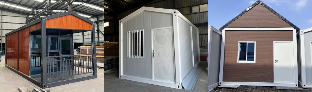 Steel Structure Triangular Roof Detachable Container House