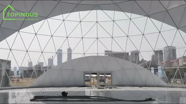 สำรวจข้อดีของเต็นท์โดมเหล็กขนาดใหญ่สำหรับพื้นที่กลางแจ้งสมัยใหม่