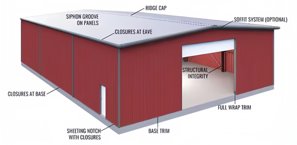 Large Span Heavy Steel Structure Building