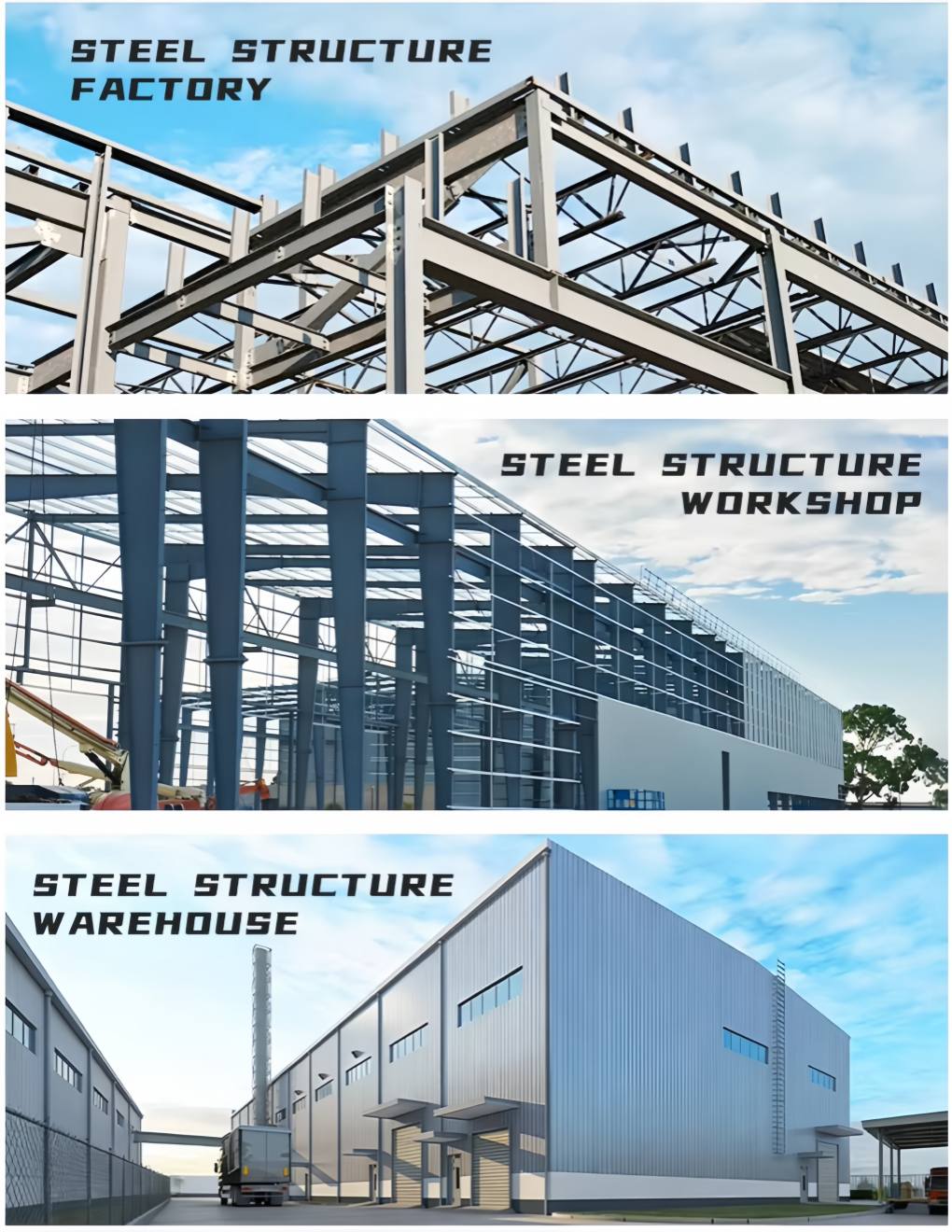 Modular Heavy Steel Industrial Building