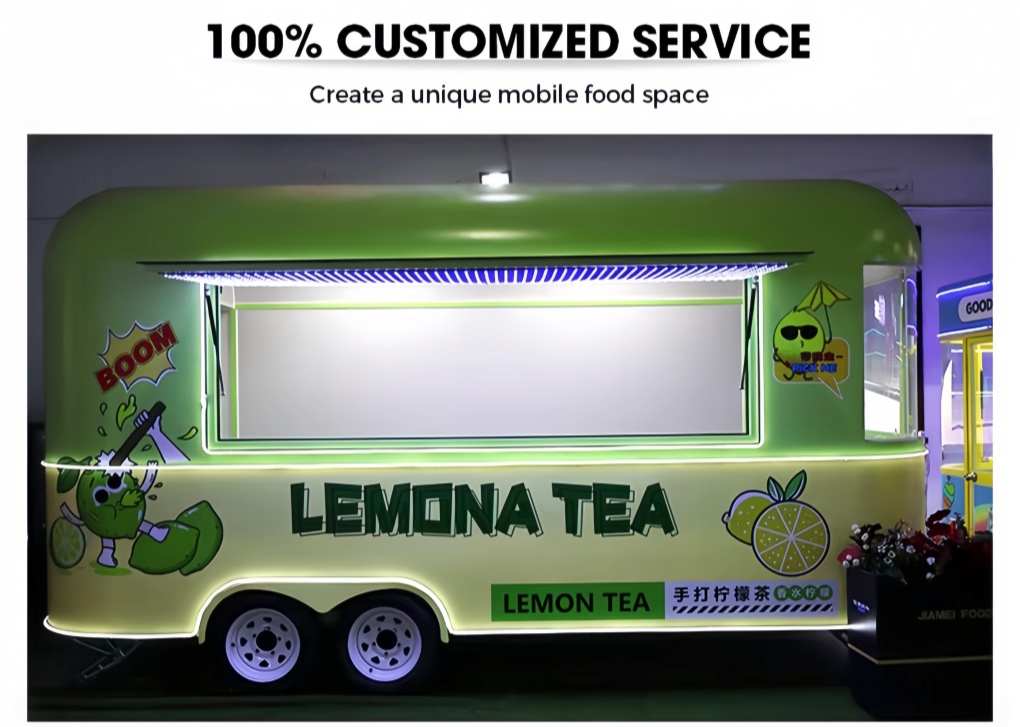 Custom Expandable Kitchen Food Truck