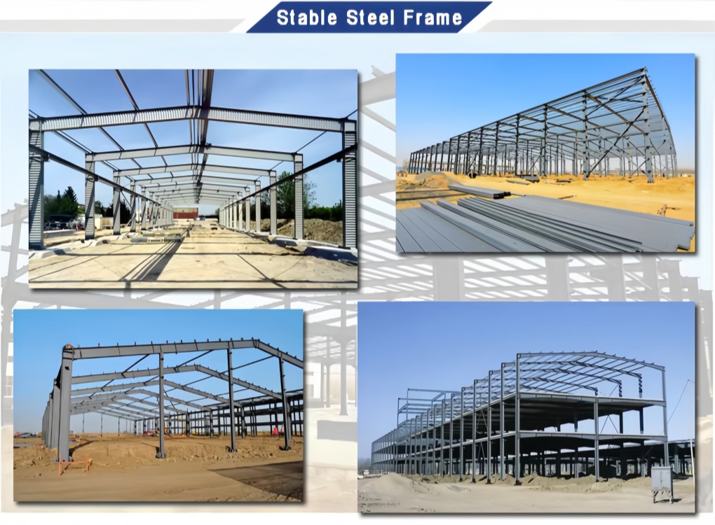 steel portal frame warehouse