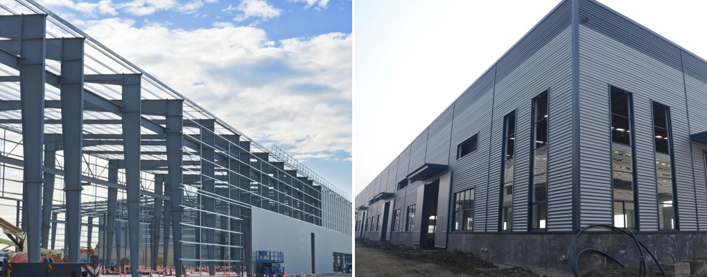 Customized steel structure buildings