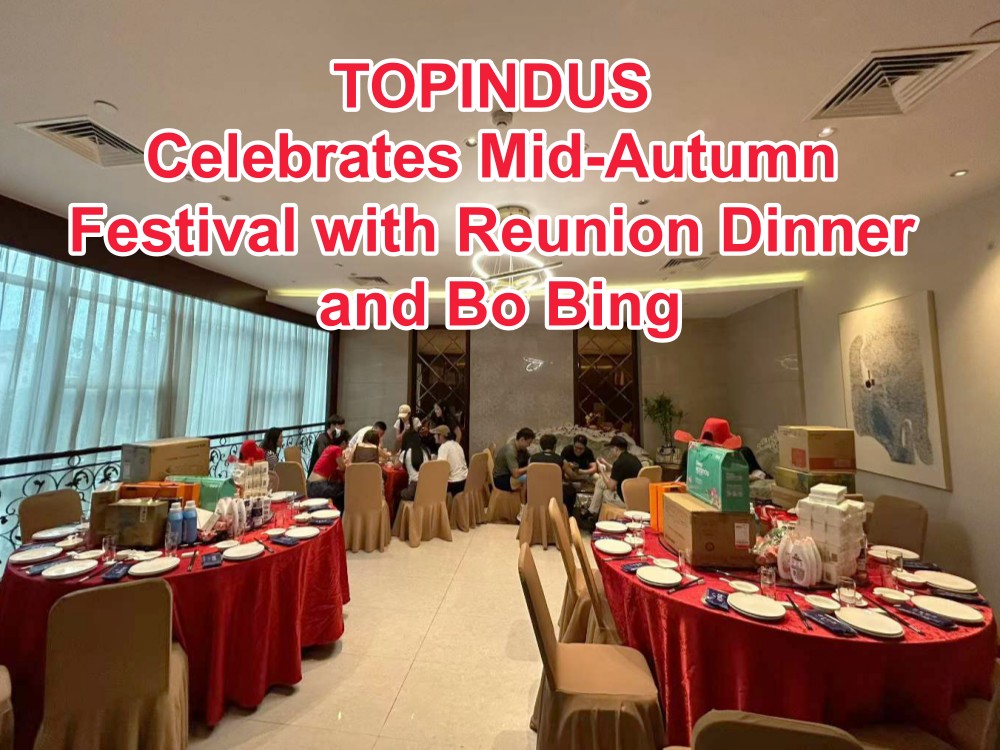 TOPINDUS จัดงานฉลองเทศกาลไหว้พระจันทร์ พร้อมงานเลี้ยงสังสรรค์และขนมโบปิง